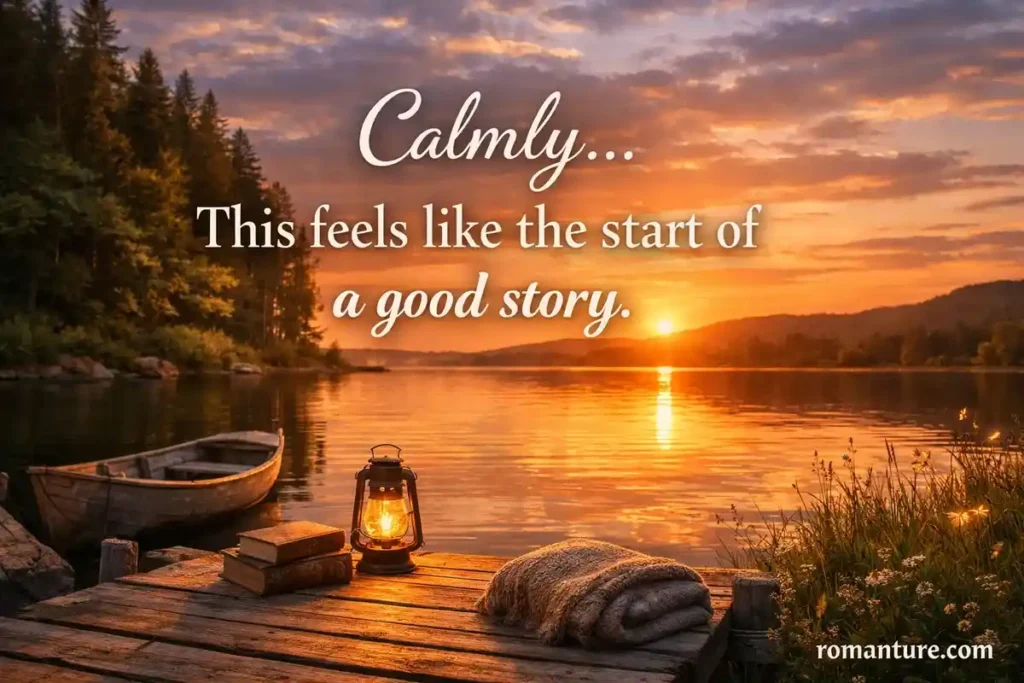 Johnny Lines With Confident Humor