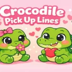 crocodile pick up lines