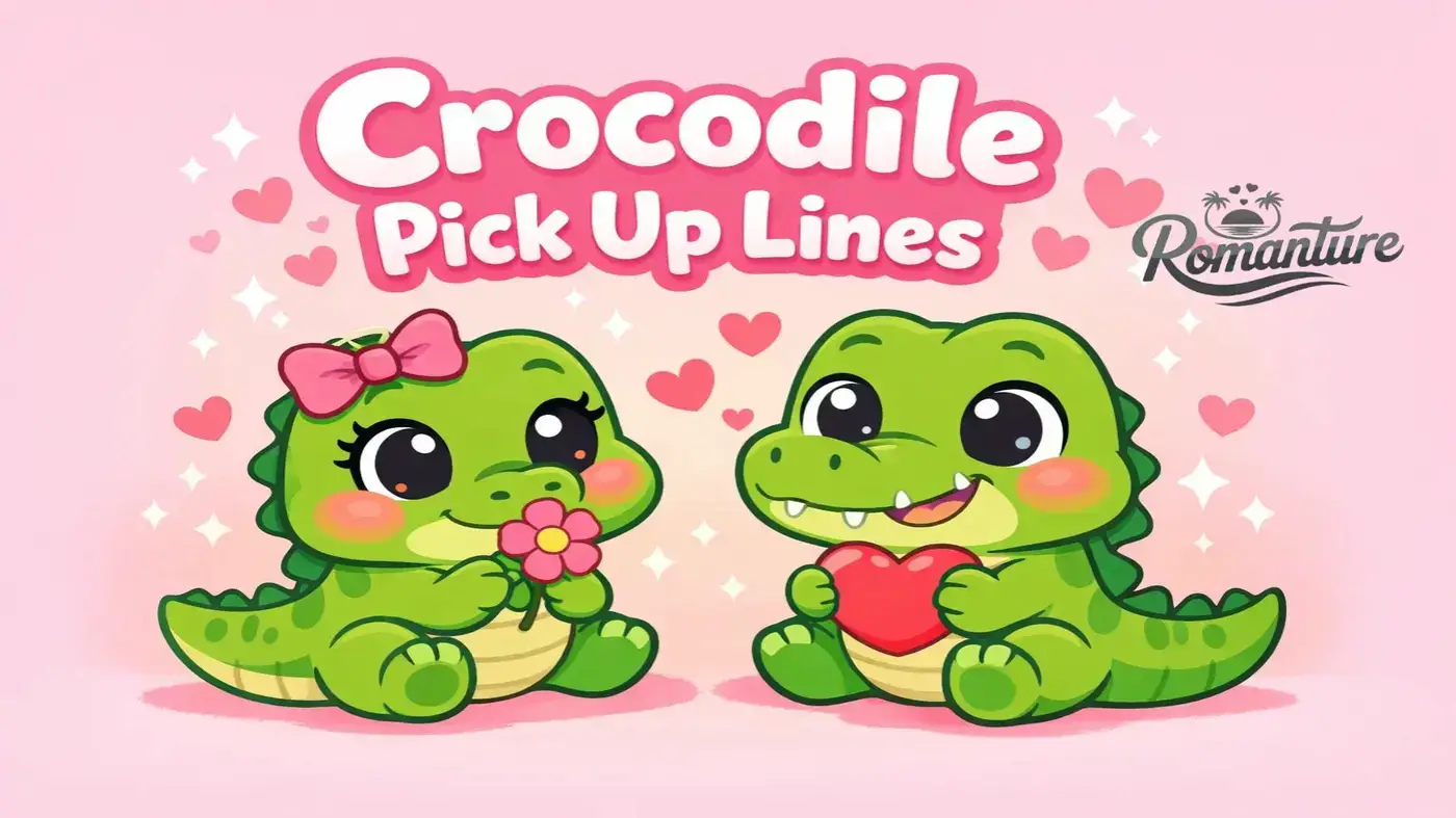 crocodile pick up lines