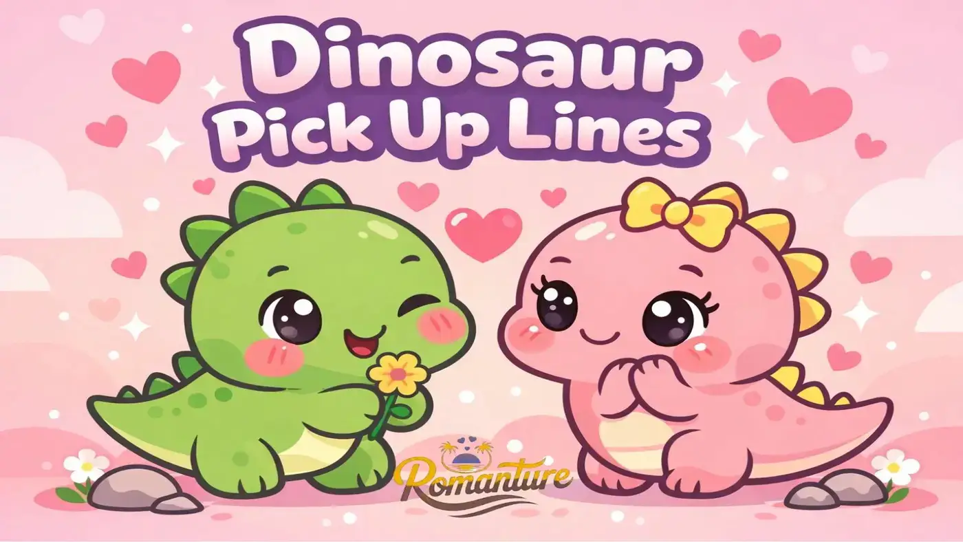 dinosaur pick up lines