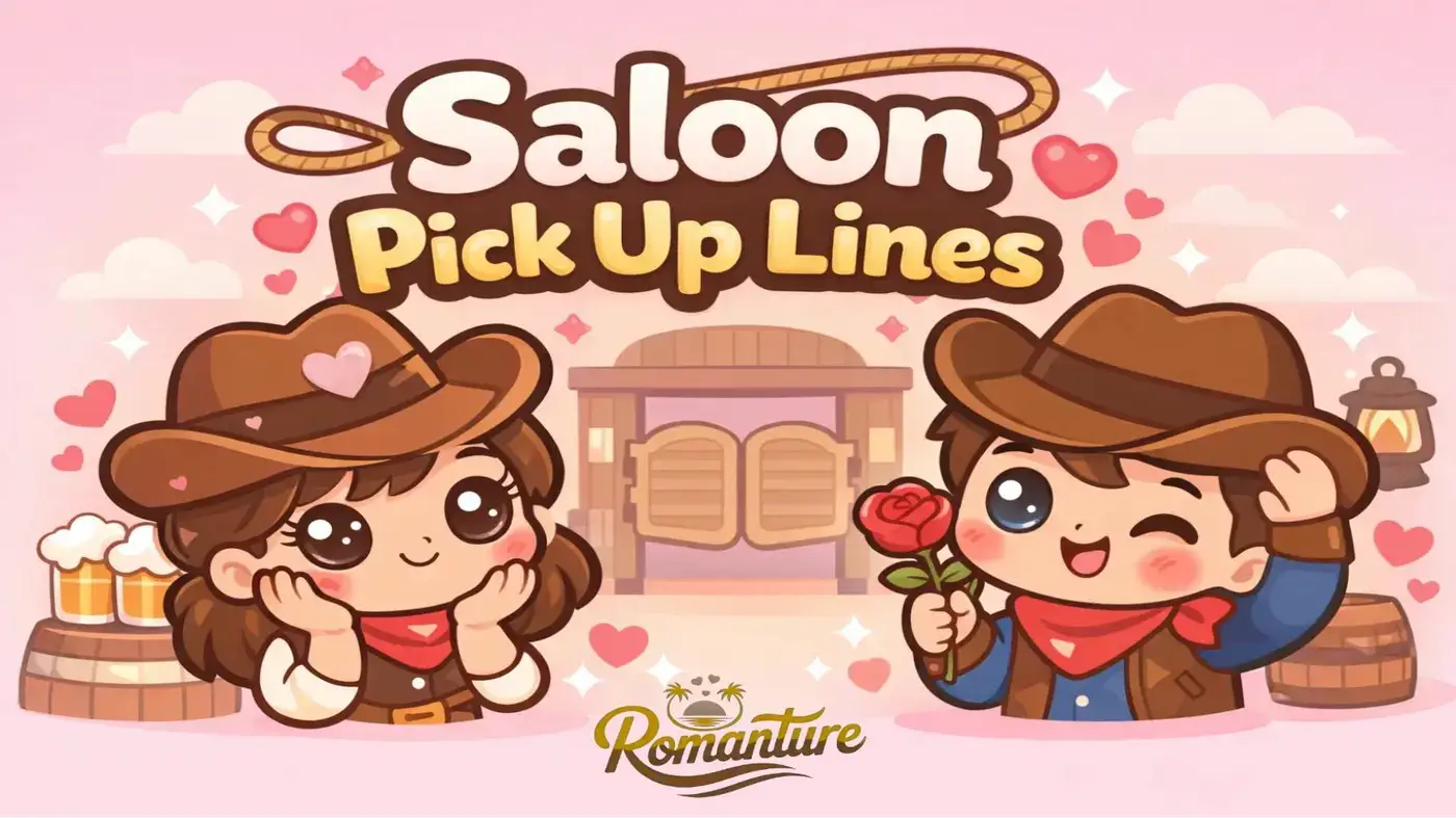 saloon pick up lines