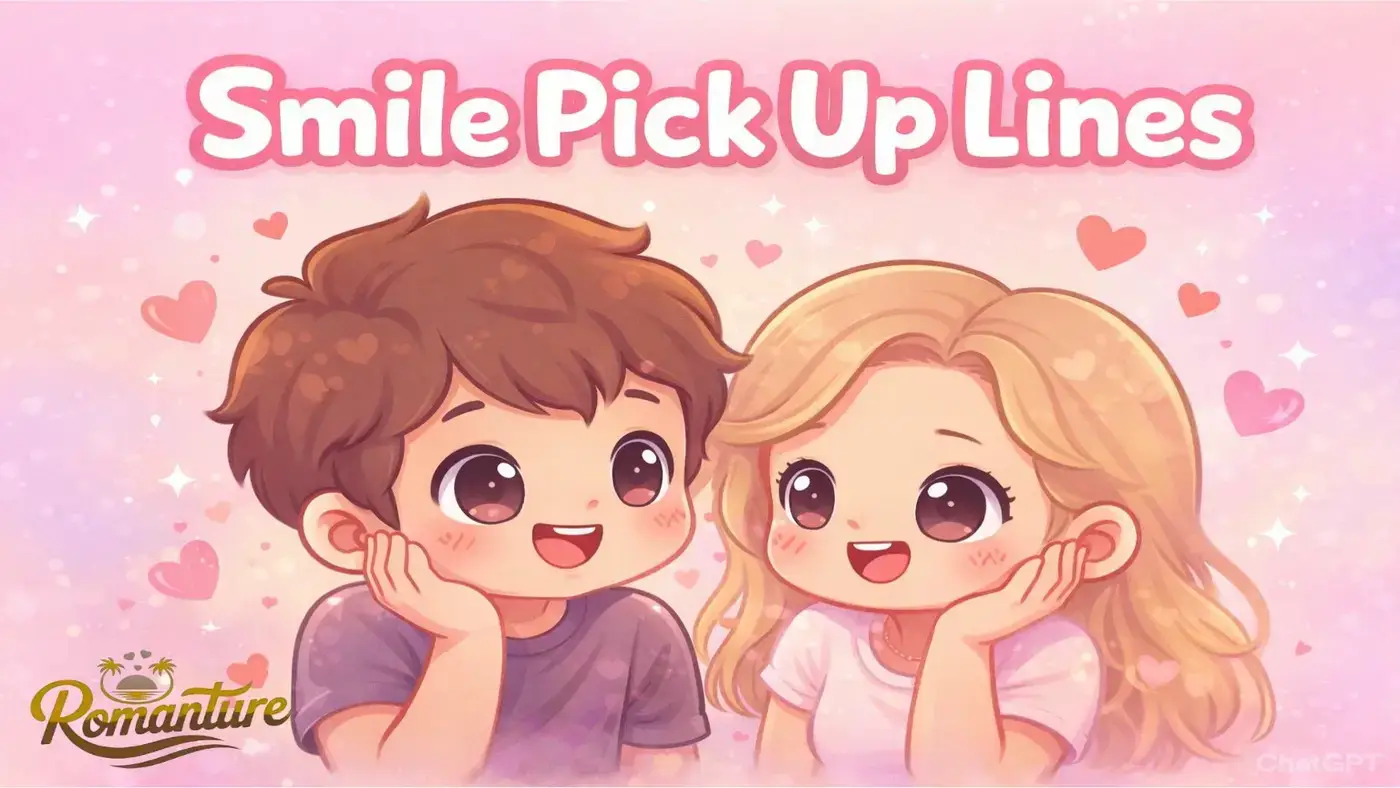 smile pick up lines