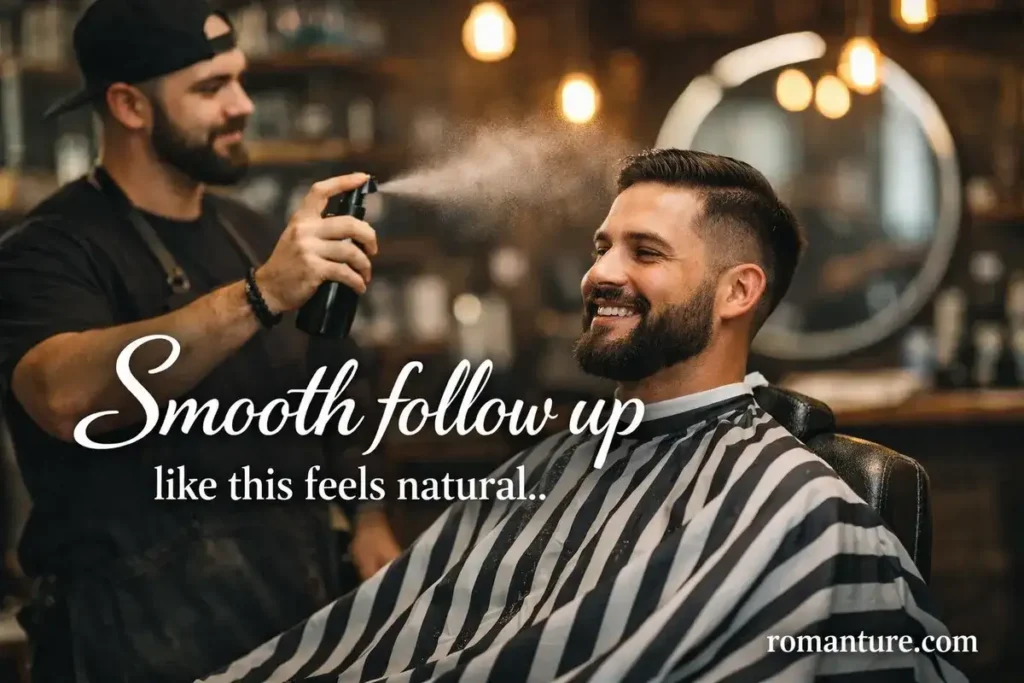 Appointment Booking Banter That Seals the Deal barber pick up lines 