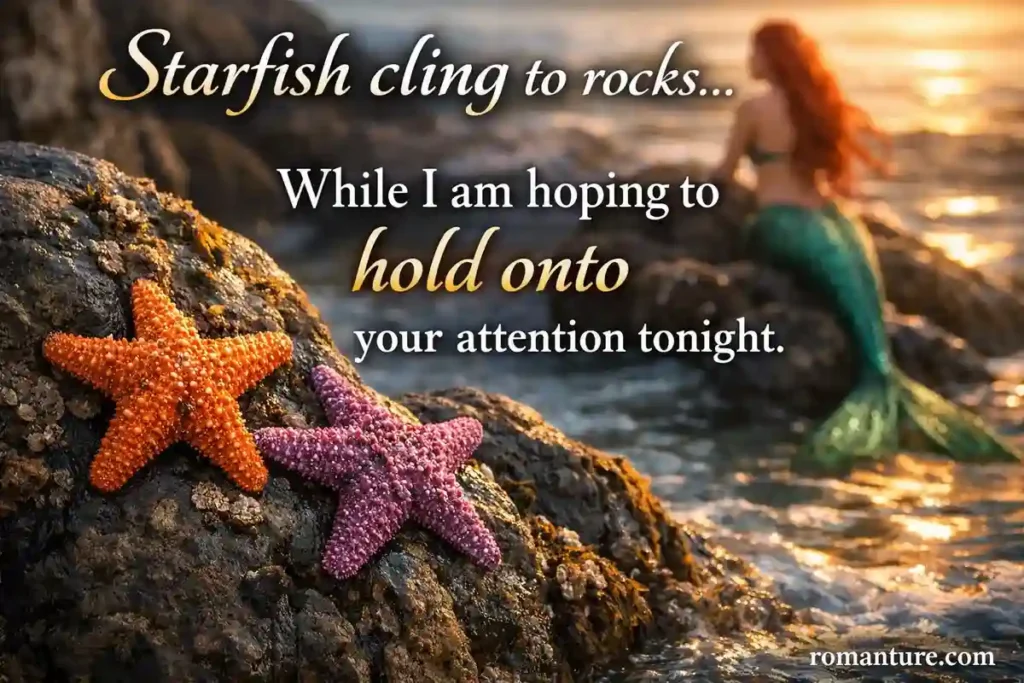 Tidal Treasure Talk mermaid pick up lines