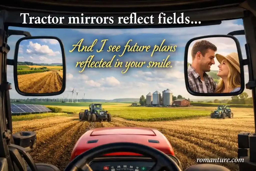 Romantic Tractor Pick Up Lines With Down Home Humor tractor pick up lines 
