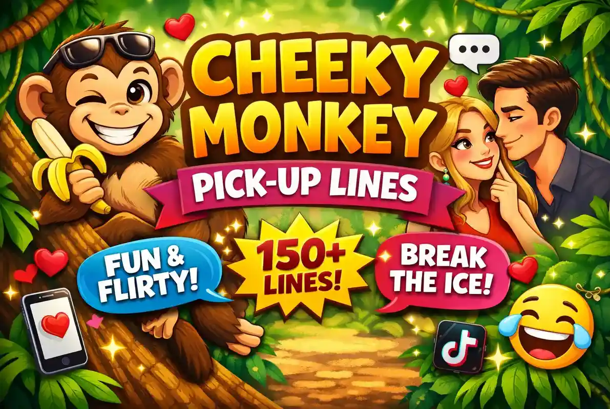 Cheeky Monkey Pick Up Lines You'll Love