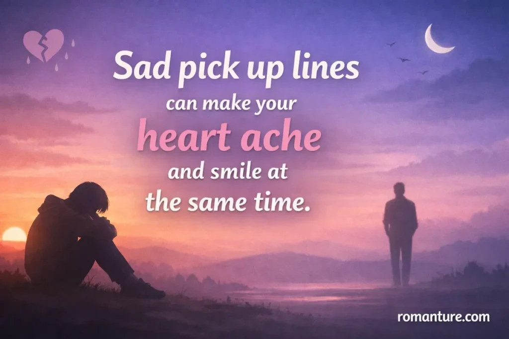 Sad Pick Up Lines for Crush