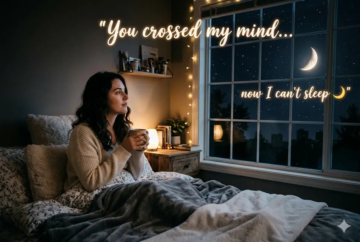 you-crossed-my-mind-again-foot pickup lines