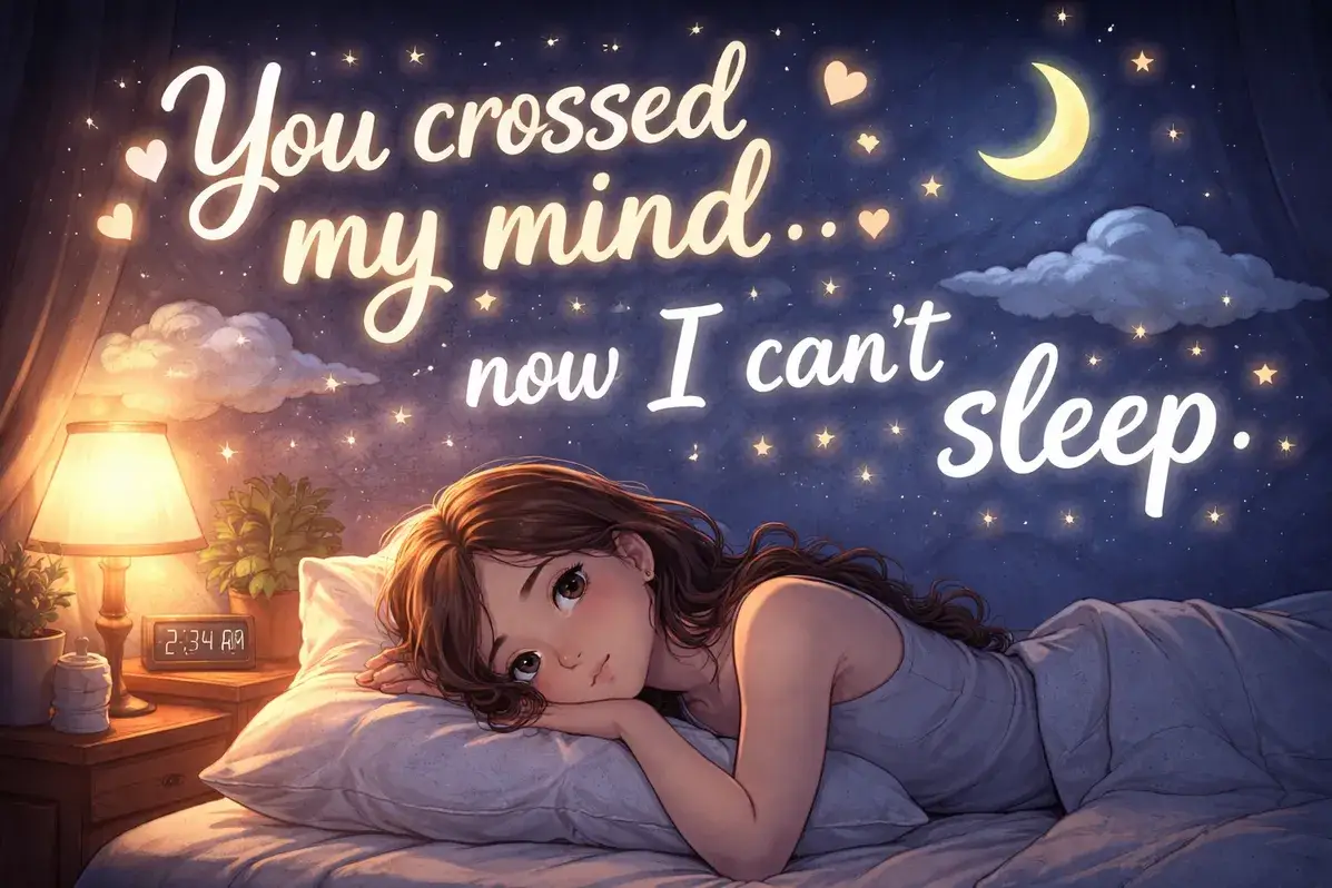 you-crossed-my-mind-now-i-cant-sleep-foot pickup lines