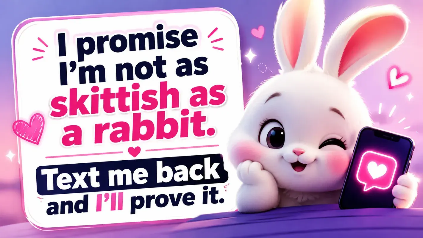 i-promise-im-not-as-skittish-as-a-rabbit-text-me-back-and-ill-prove-itrabbit-pickup-lines