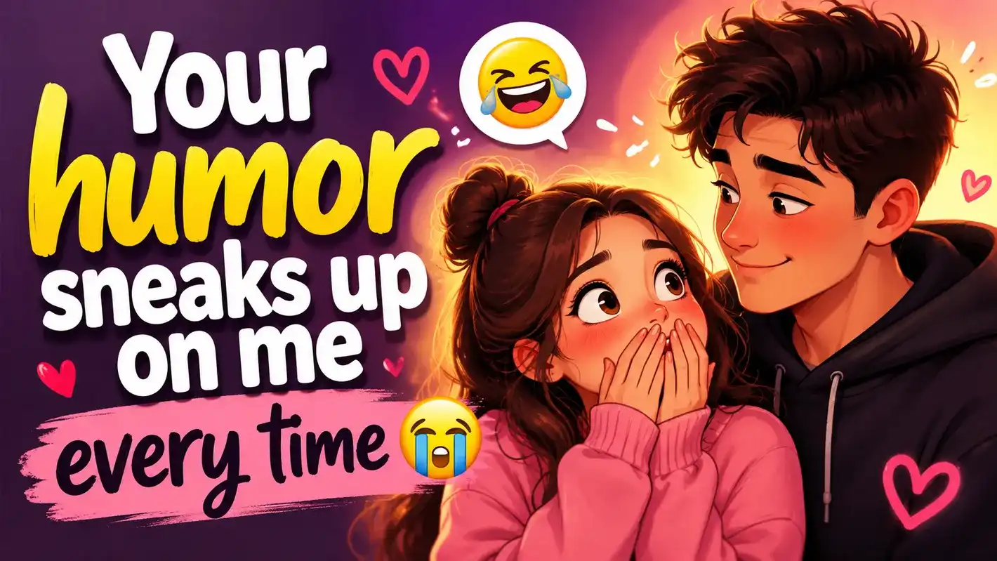 Your humor sneaks up on me every time 😭how to get a guy to like you over text