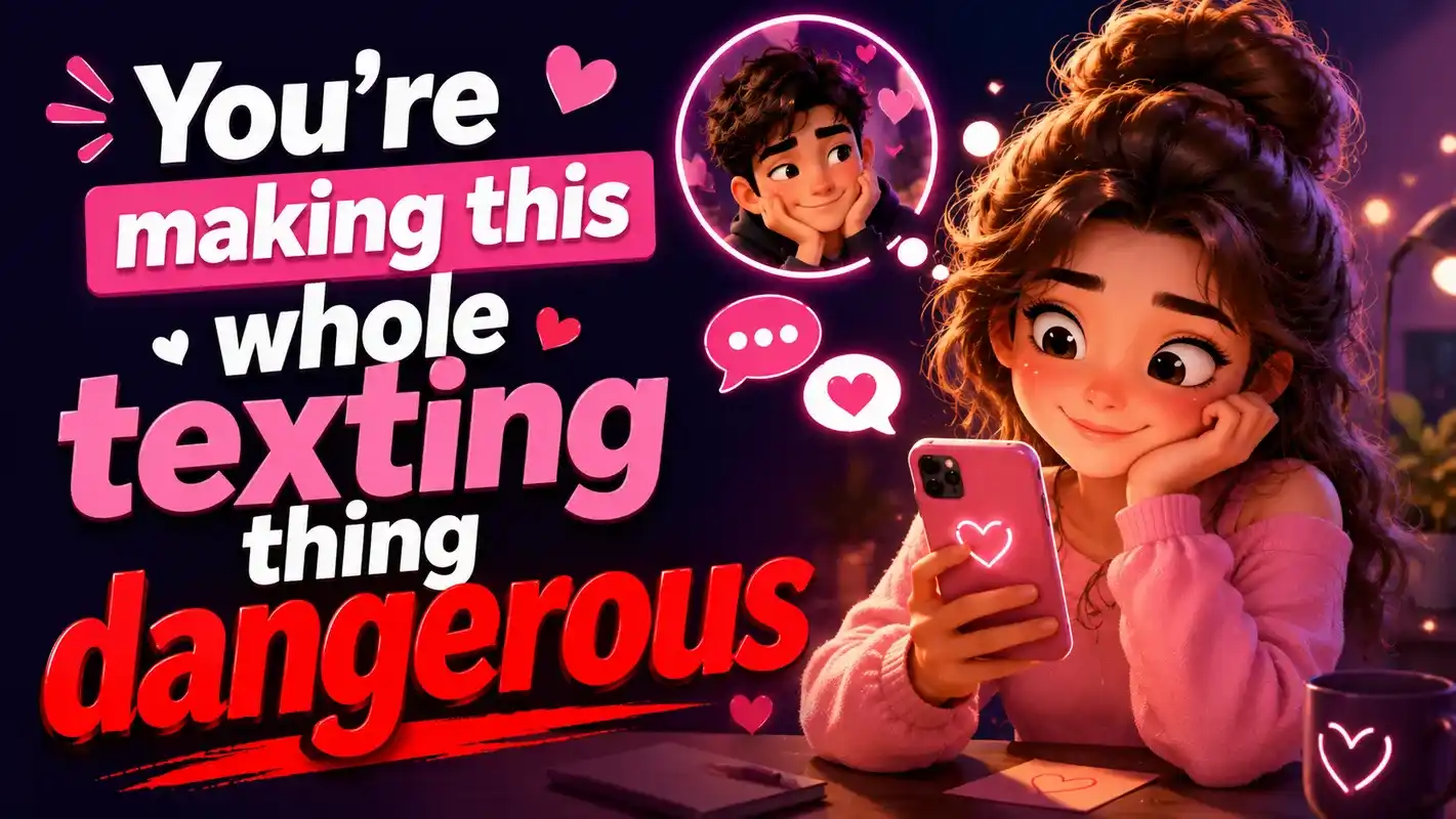 I can't decide if you're sweet or dangerous rizz lines for him