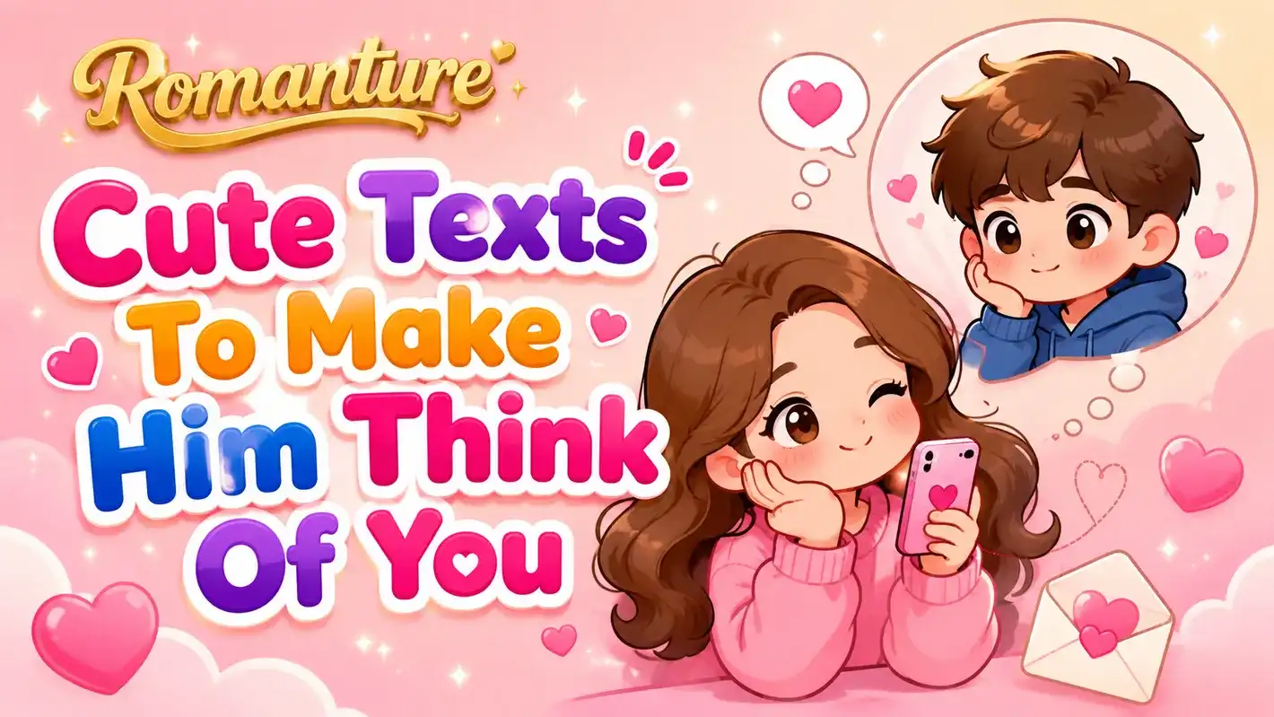 cute texts to make him think of you