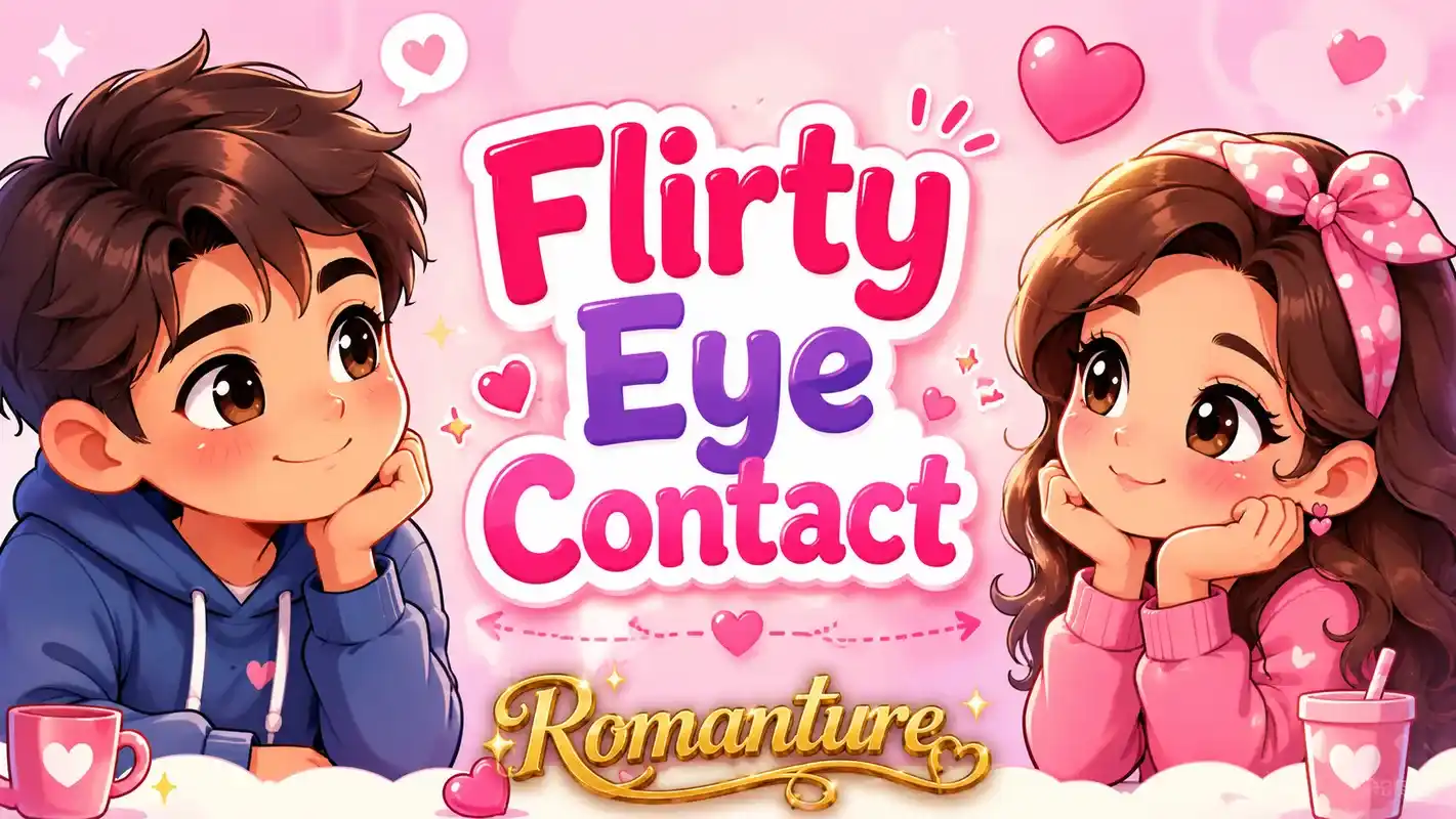 flirty-eye-contact