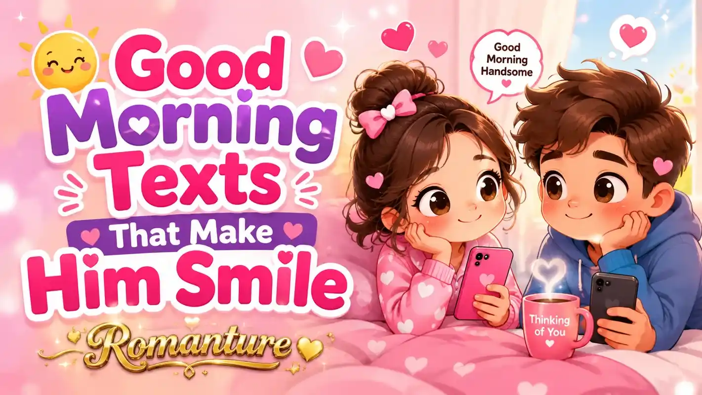 good morning texts that make him smile
