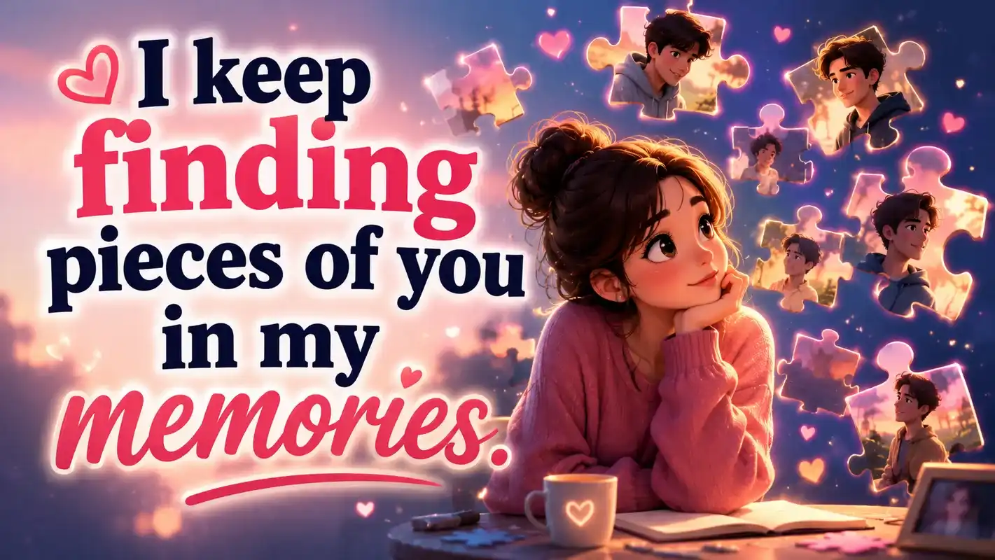 i-keep-finding-pieces-of-you-in-my-memories sad rizz lines