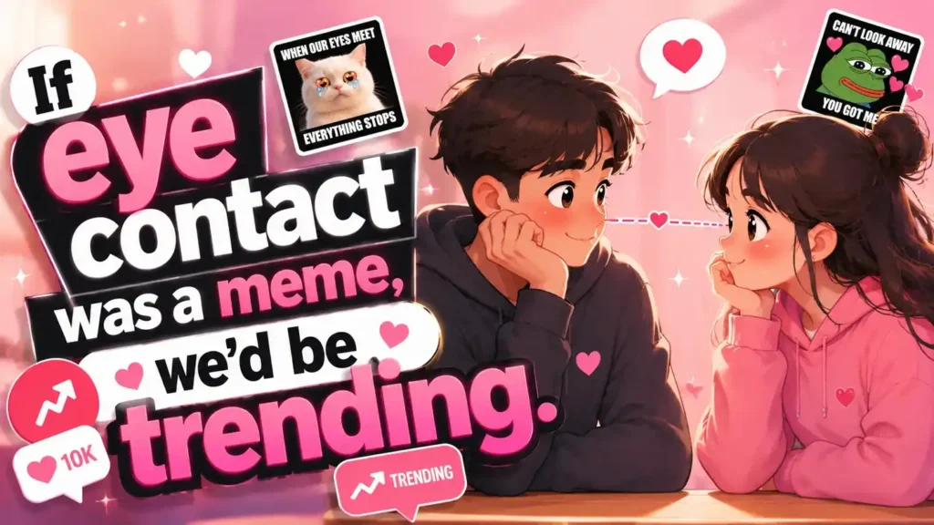 if-eye-contact-was-a-meme-wed-be-trending
