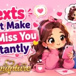 texts that make him miss you instantly