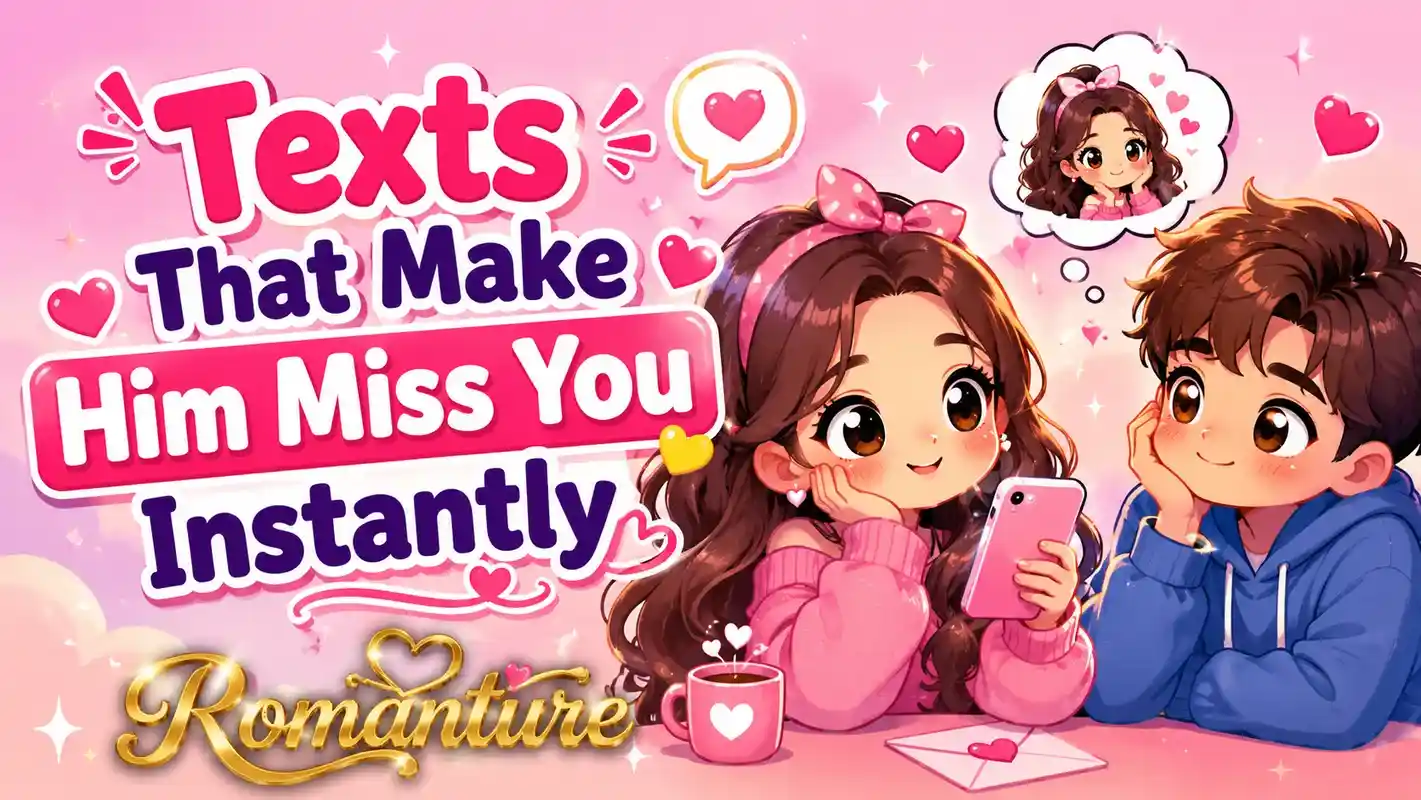 texts that make him miss you instantly