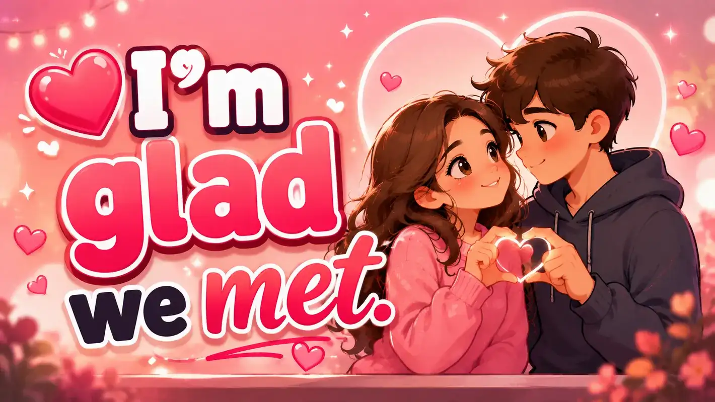 💖 I'm glad we met.cute-texts-to-make-him-think-of-you