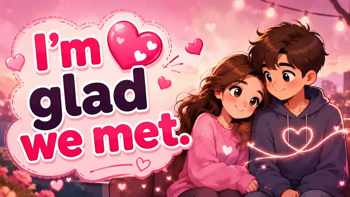 💖 I'm glad we met.cute-texts-to-make-him-think-of-you