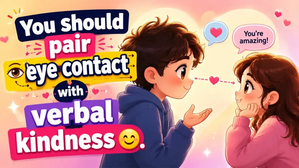 Flirty eye contact means attraction when his gaze lingers, softens and returns. Discover 7 signs it's flirting, not just friendly, and how to respond.