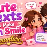 Cute Texts to Make Him Smile
