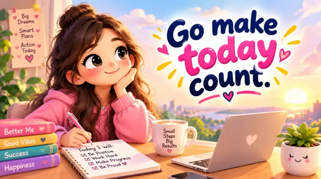 Go make today count.