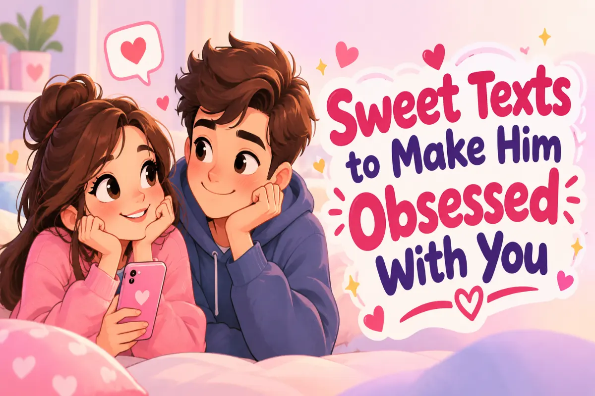 Sweet Texts to Make Him Obsessed With You