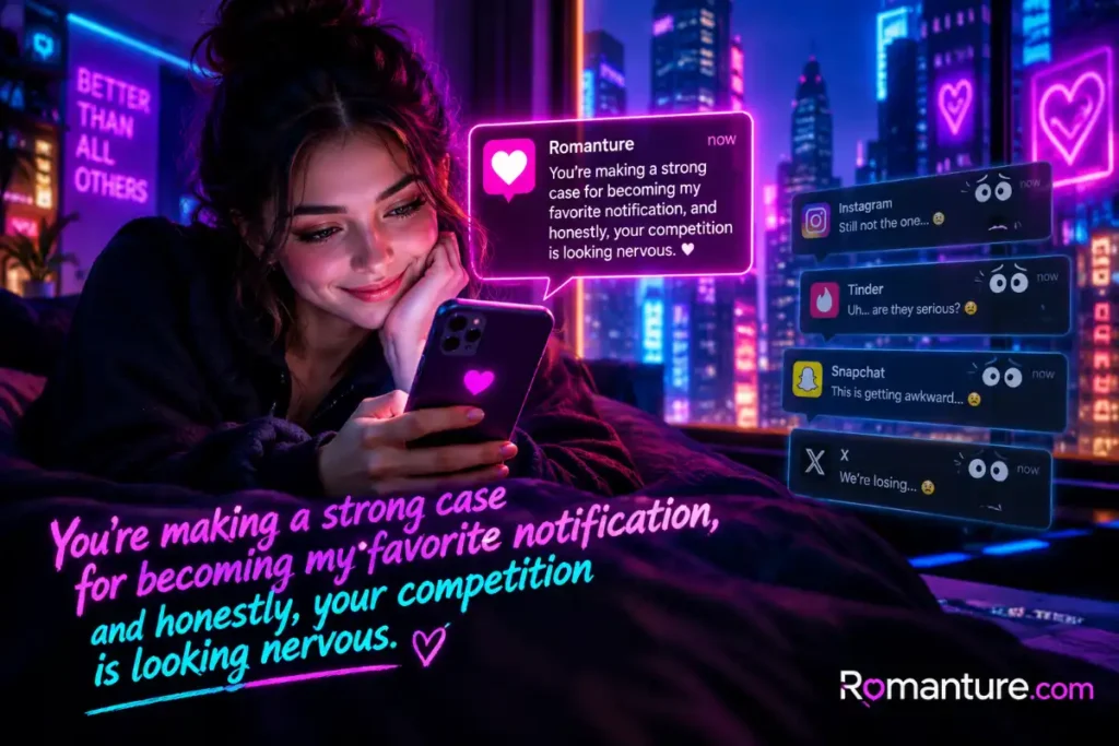 You’re making a strong case for becoming my favorite notification, and honestly, your competition is looking nervous.
